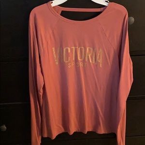 Victoria Sport open back T-Shirt